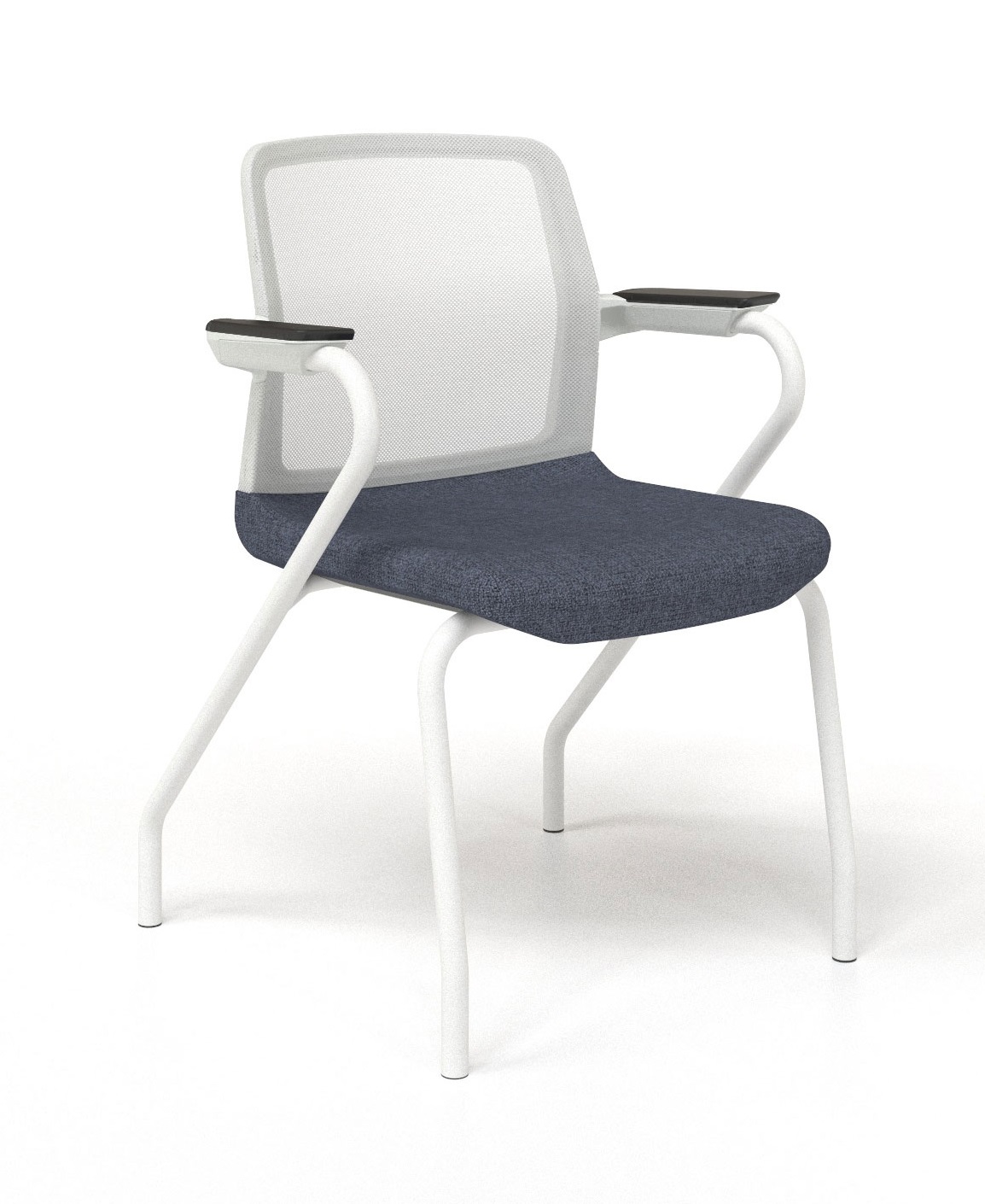 Wind 4-Leg Frame Office Conference Armchair