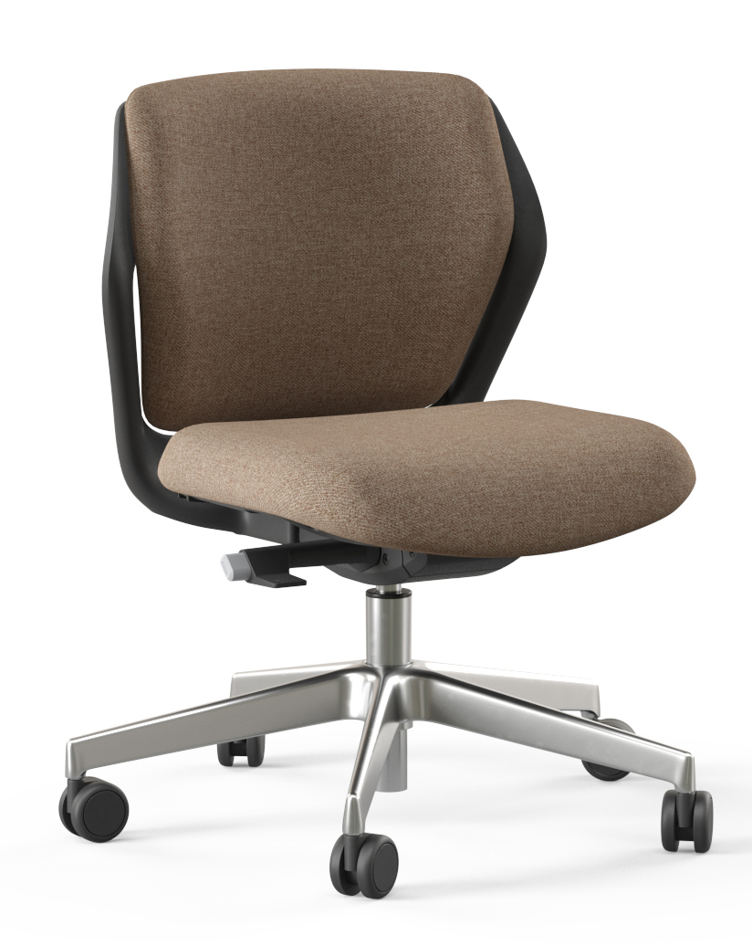 OFY Low-Back Task Office Chair w/Black Frame
