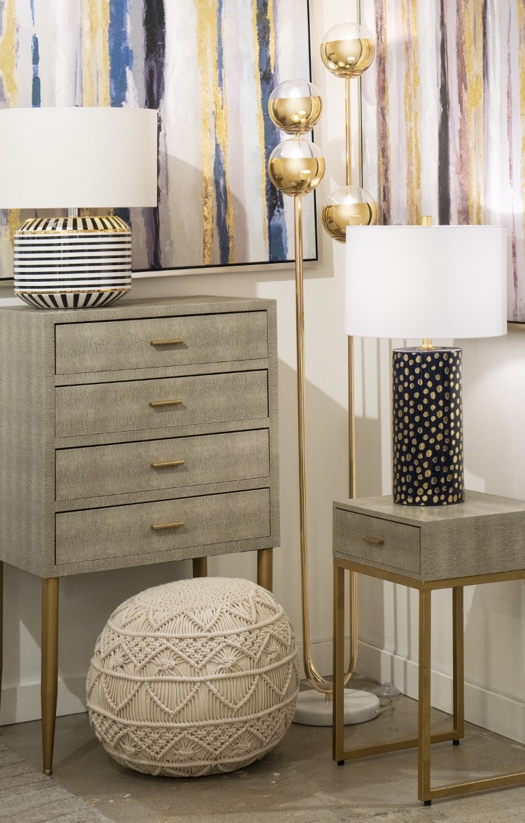 Haute Floreal 4-Light Floor Lamp