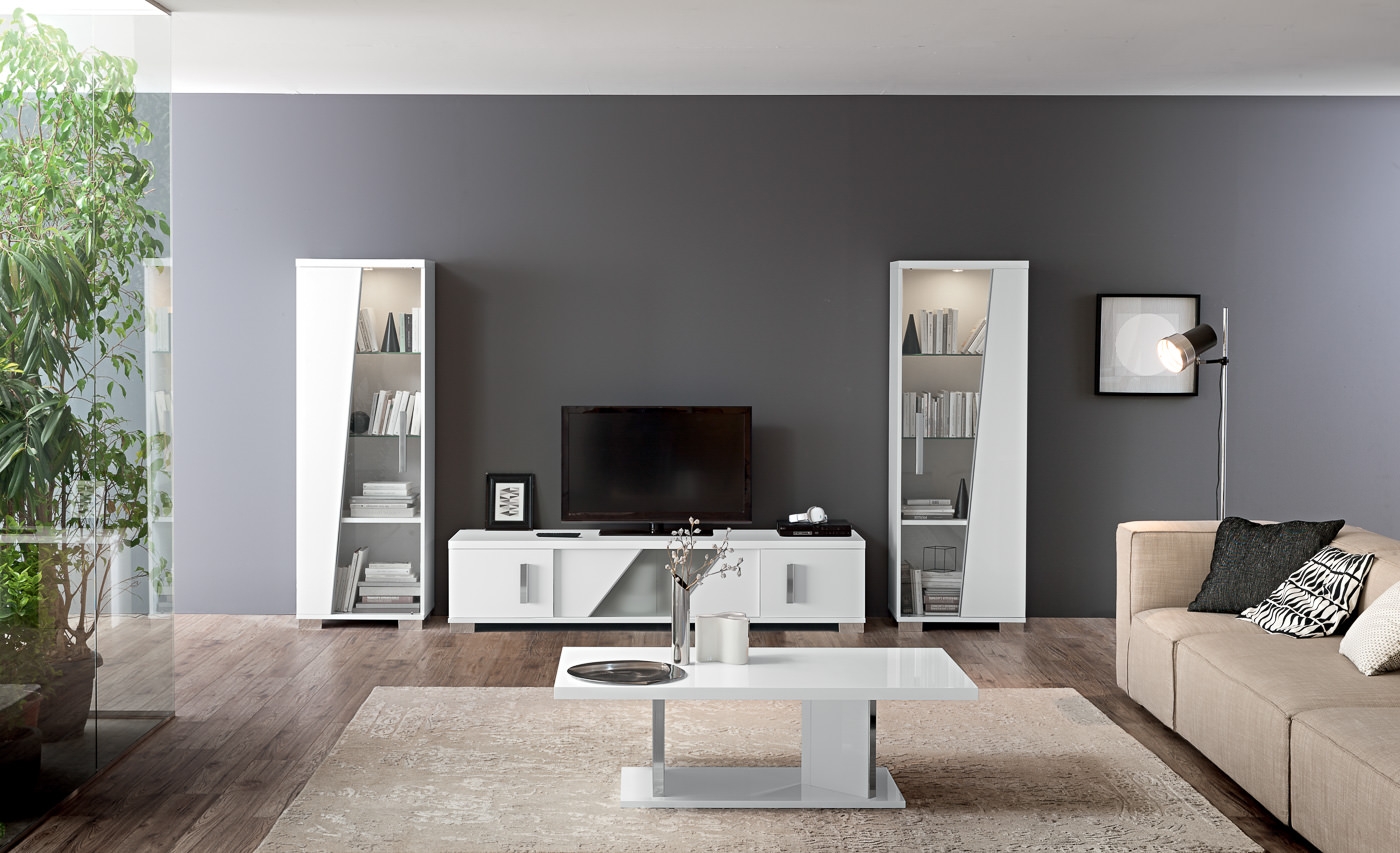 Lisa ESF Wood High Gloss Dining Room Set