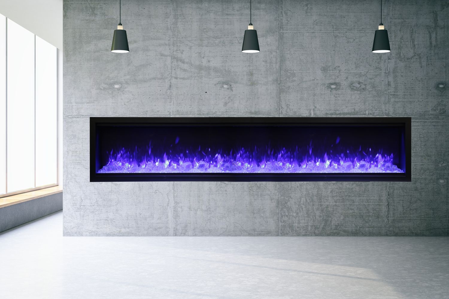 Symmetry-XT Glass Electric Fireplace