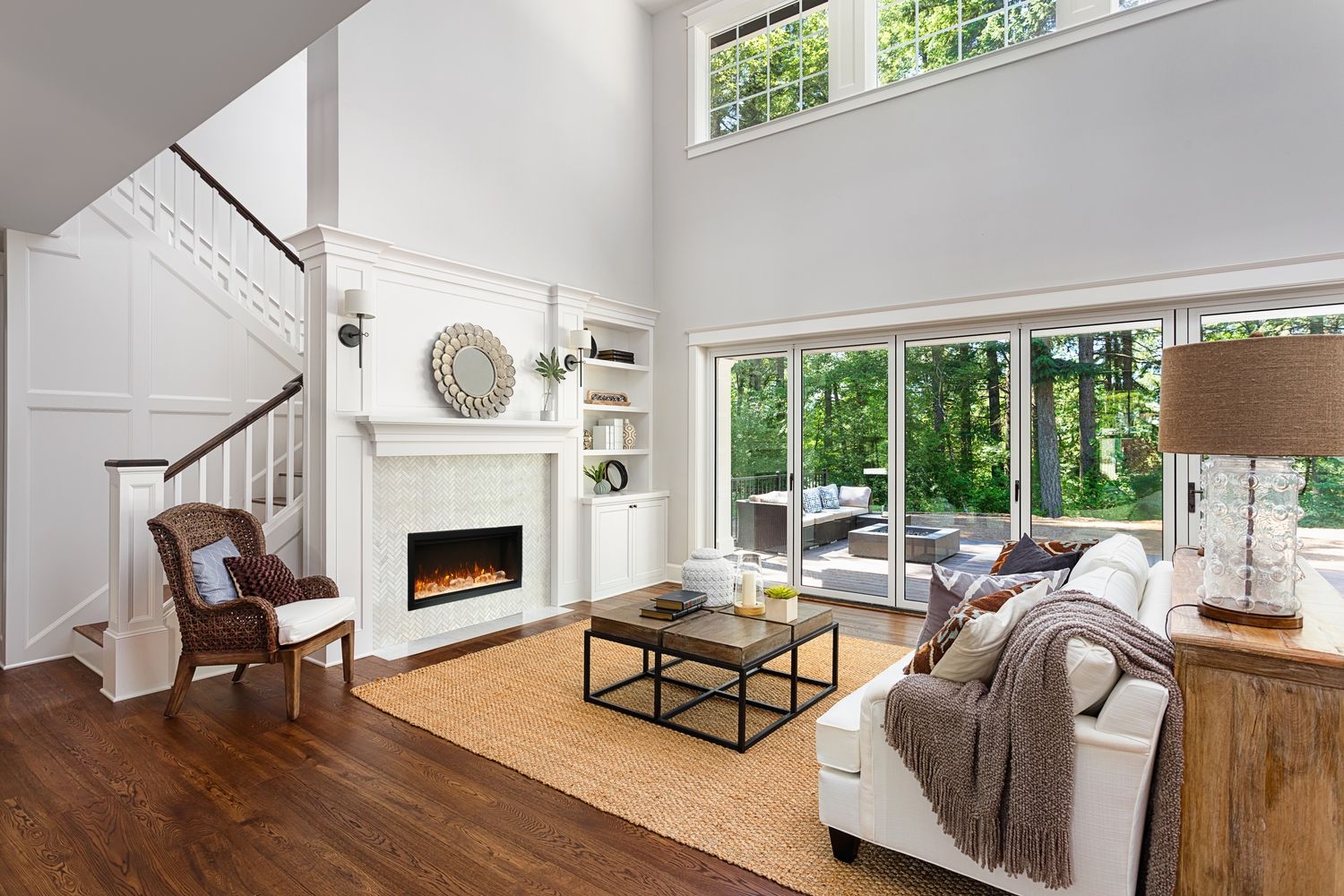 Symmetry-XT 34" Glass Electric Fireplace