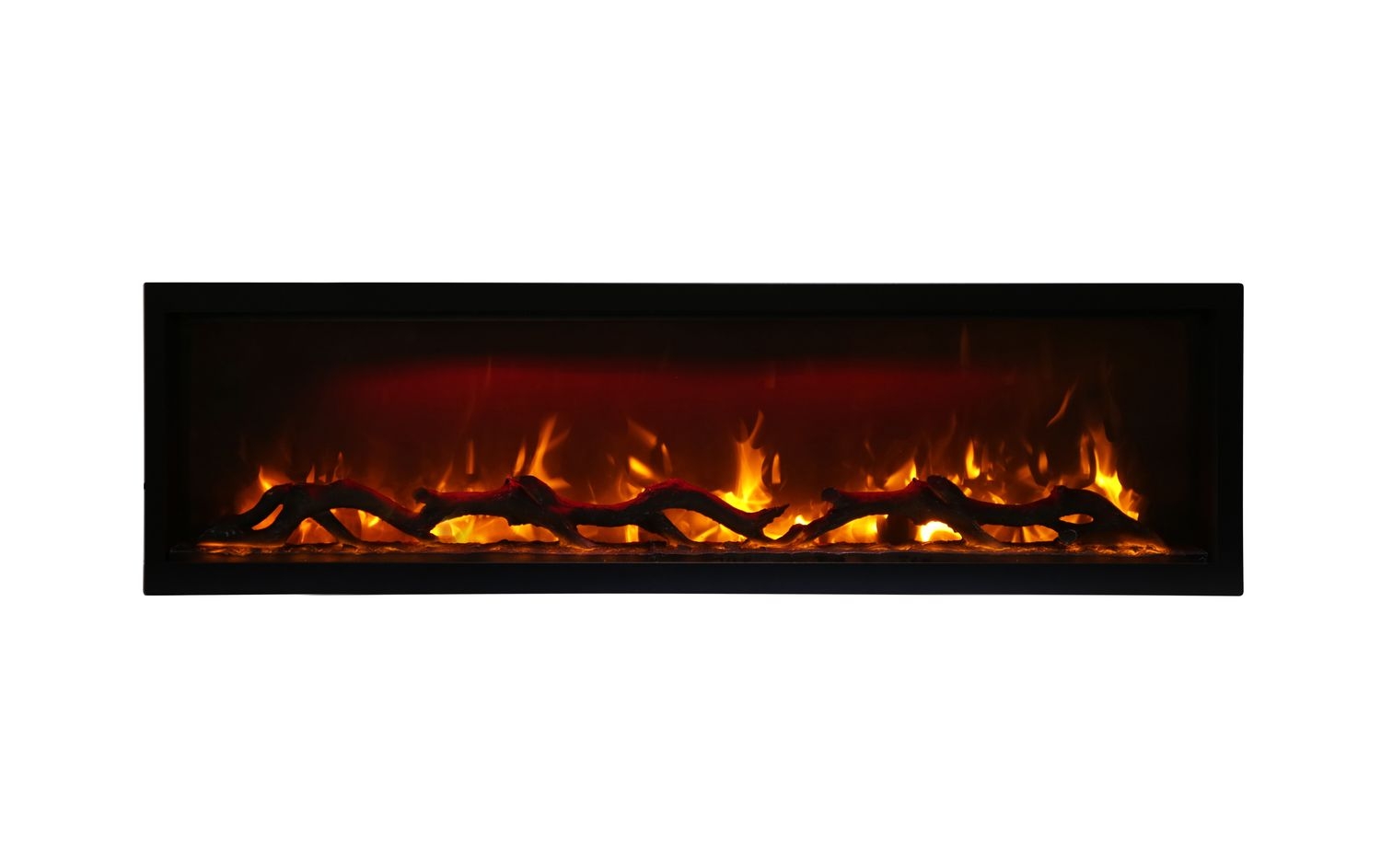 Symmetry Glass Electric Fireplace