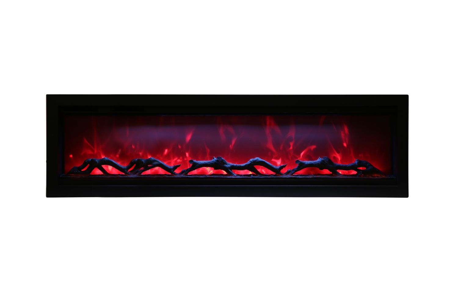 Symmetry Glass Electric Fireplace