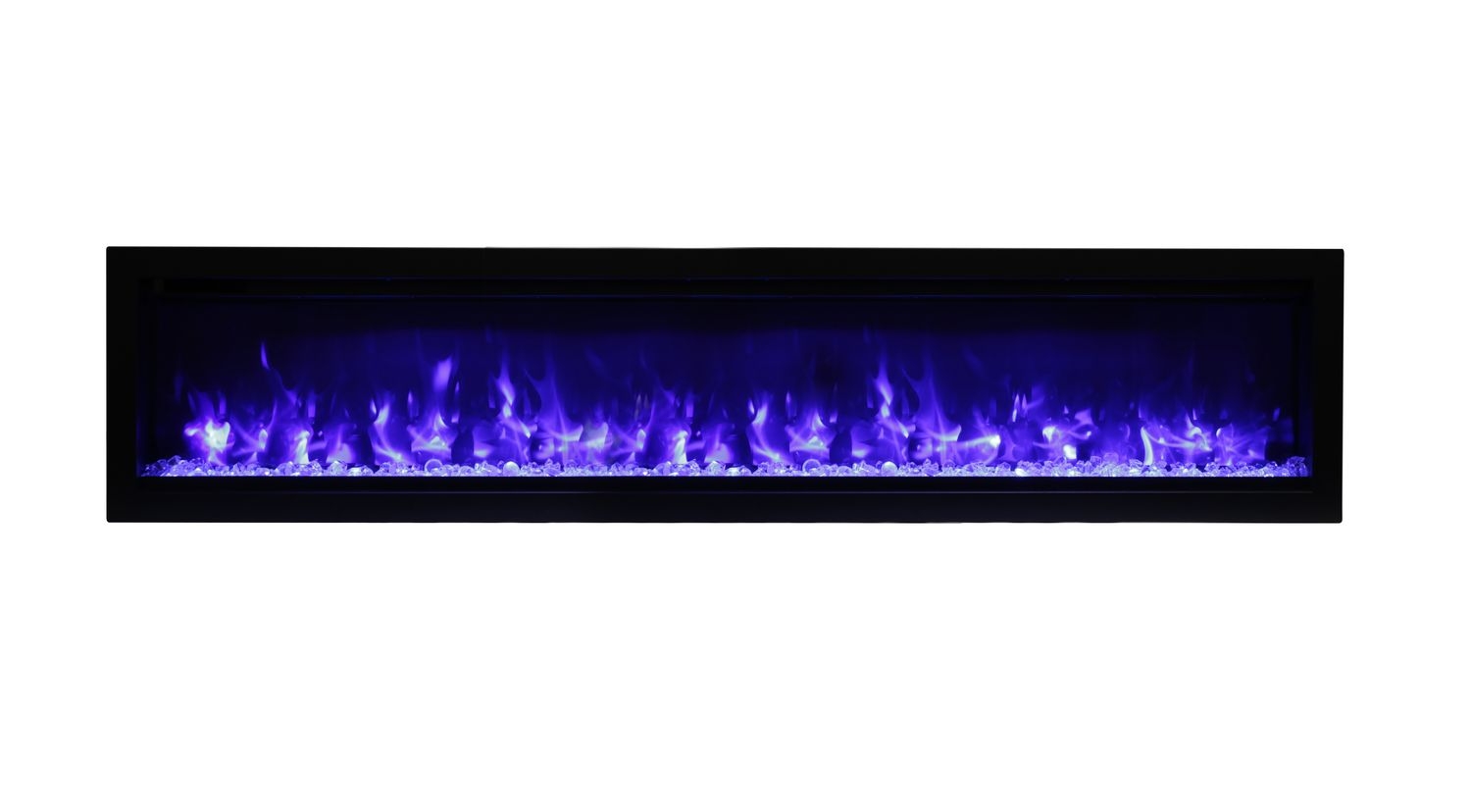 Symmetry Glass Electric Fireplace