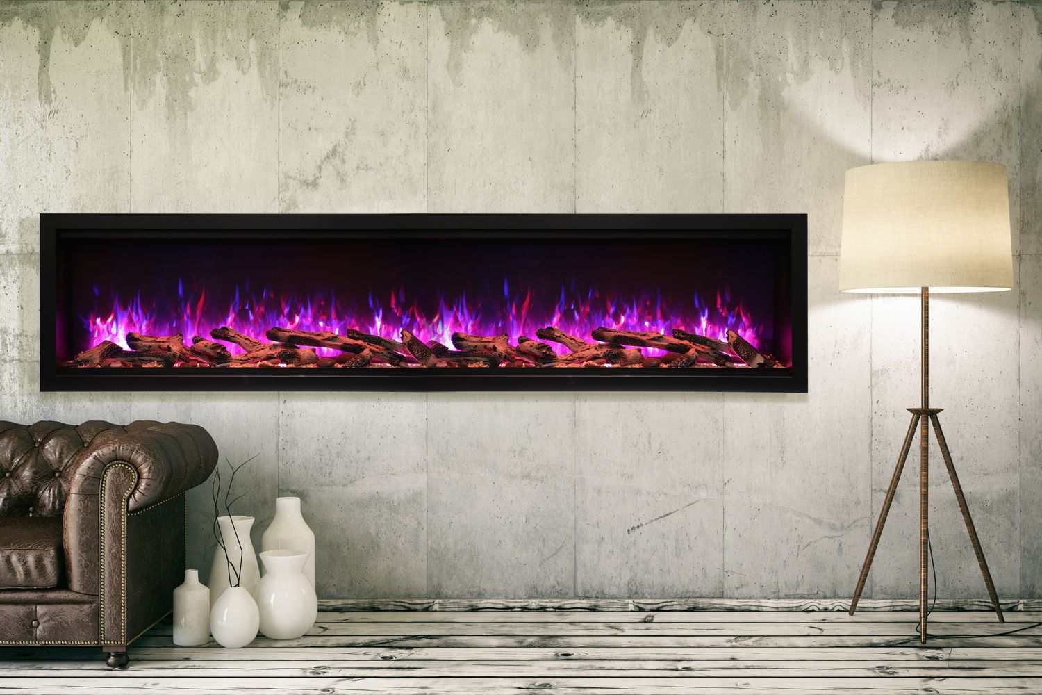 Symmetry-XT Glass Electric Fireplace