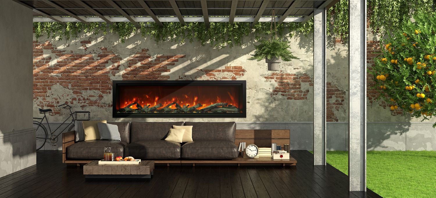 Symmetry-XT Glass Electric Fireplace