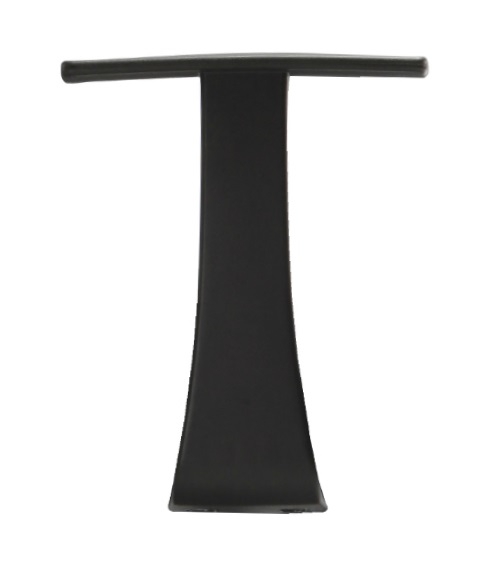 Eva.II Executive Chair w/Soft PU Headrest, Black Plastic Chair Body, Synchro Mechanism w/Side Tension (Plastic Base w/Fibreglass)