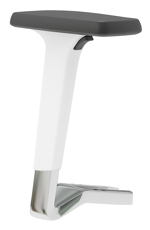 Eva Task Chair w/Plastic Chair Body in Black