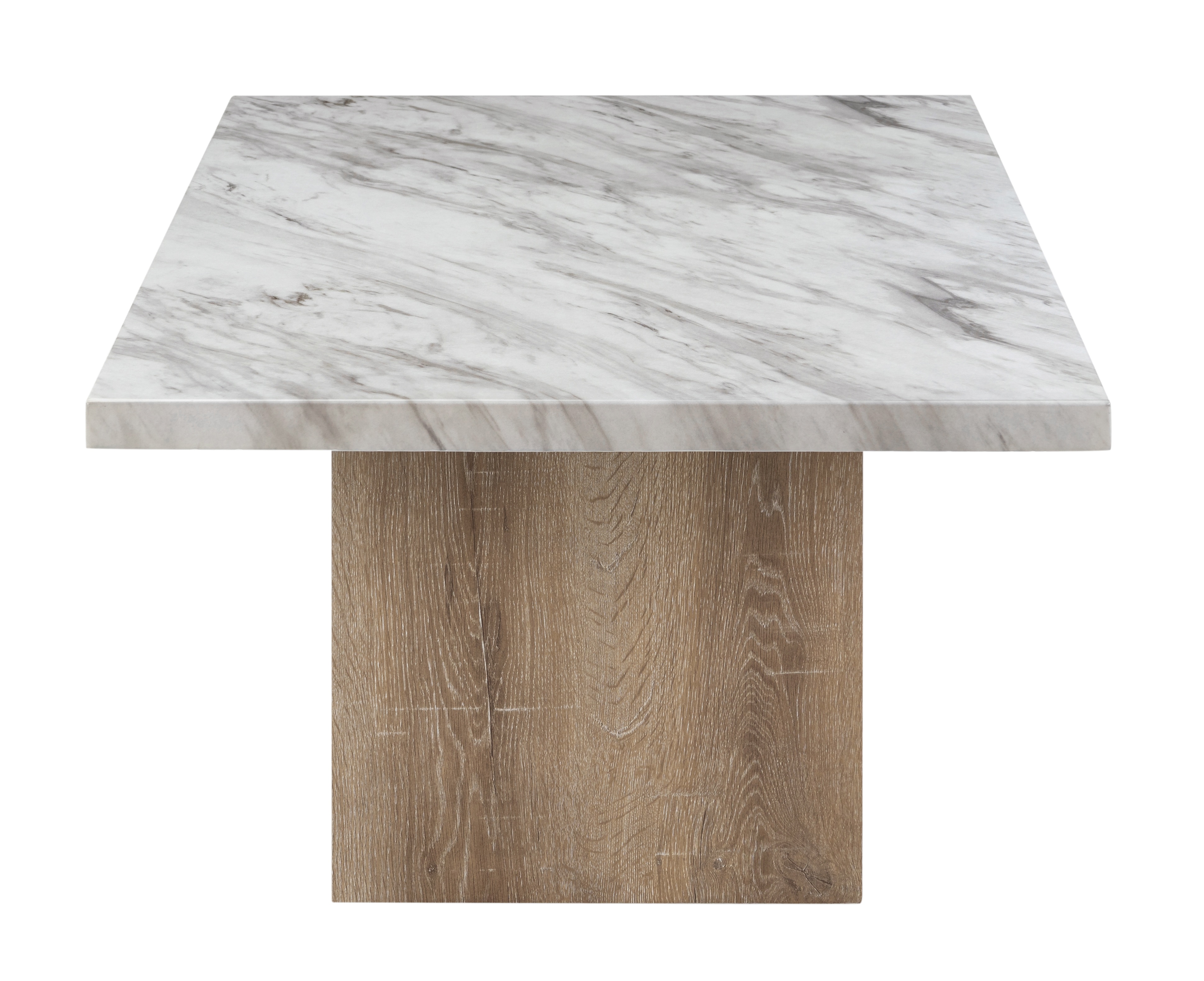 T02 Faux Marble Rectangular Coffee Table