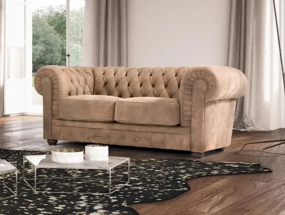 Elegantia Leather Living Room Set