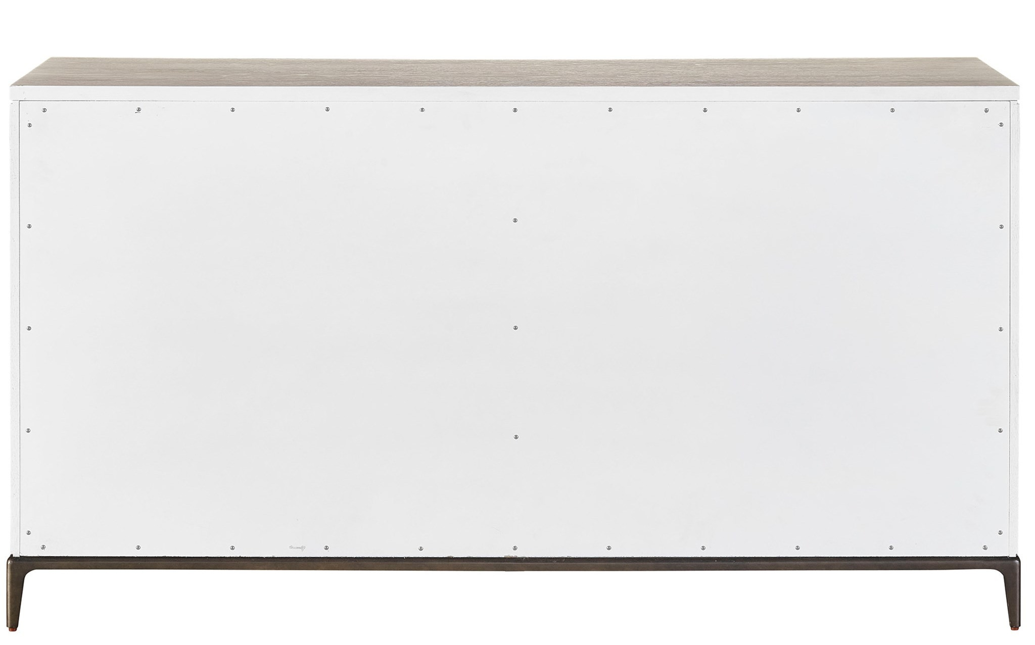 Maren Wood/Metal Double Dresser w/8 Drawers