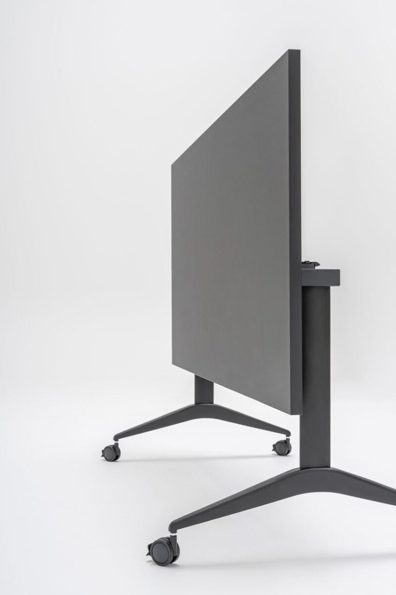 Fold MFC/Steel Folding Meeting Table w/Wheels