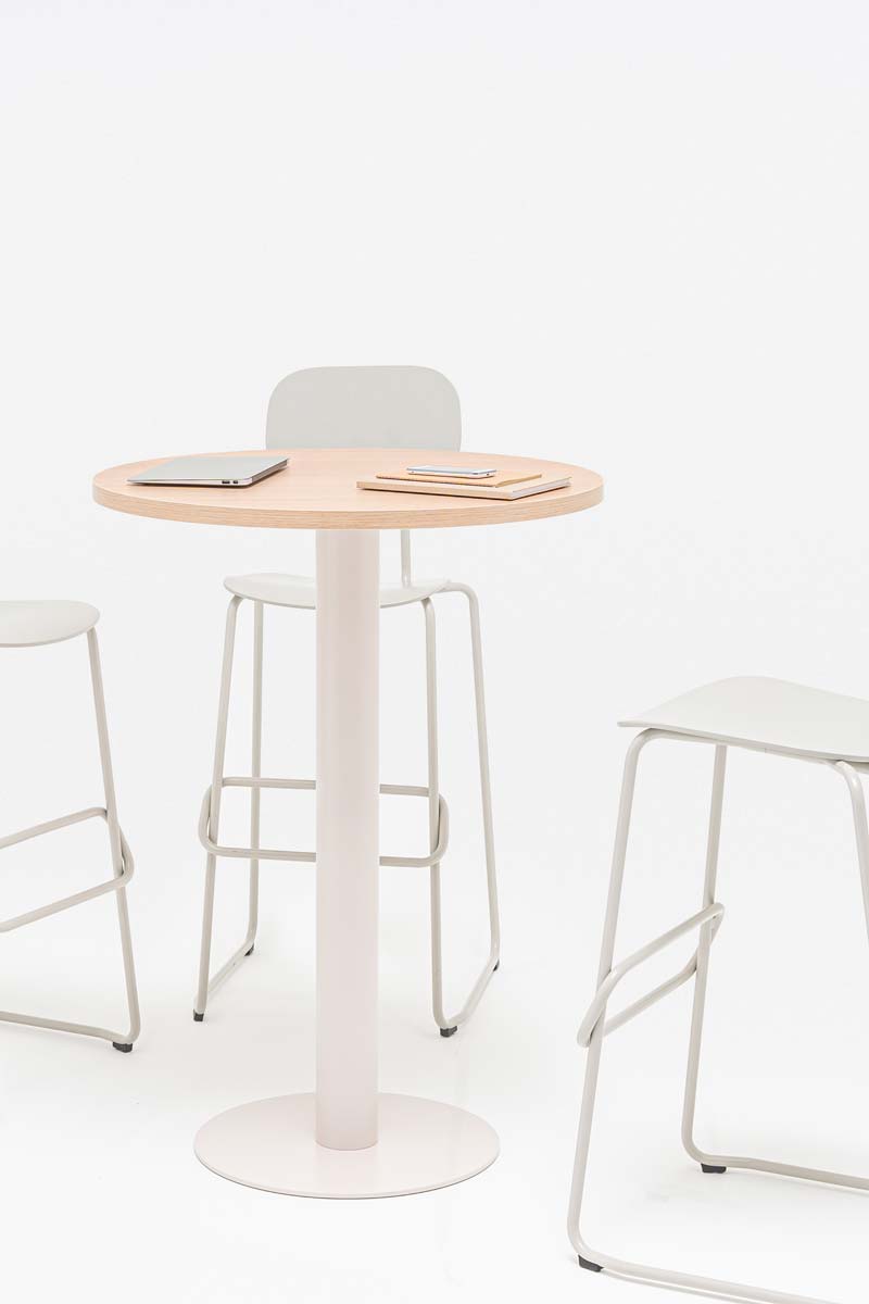 Tack Office Melamine High Table