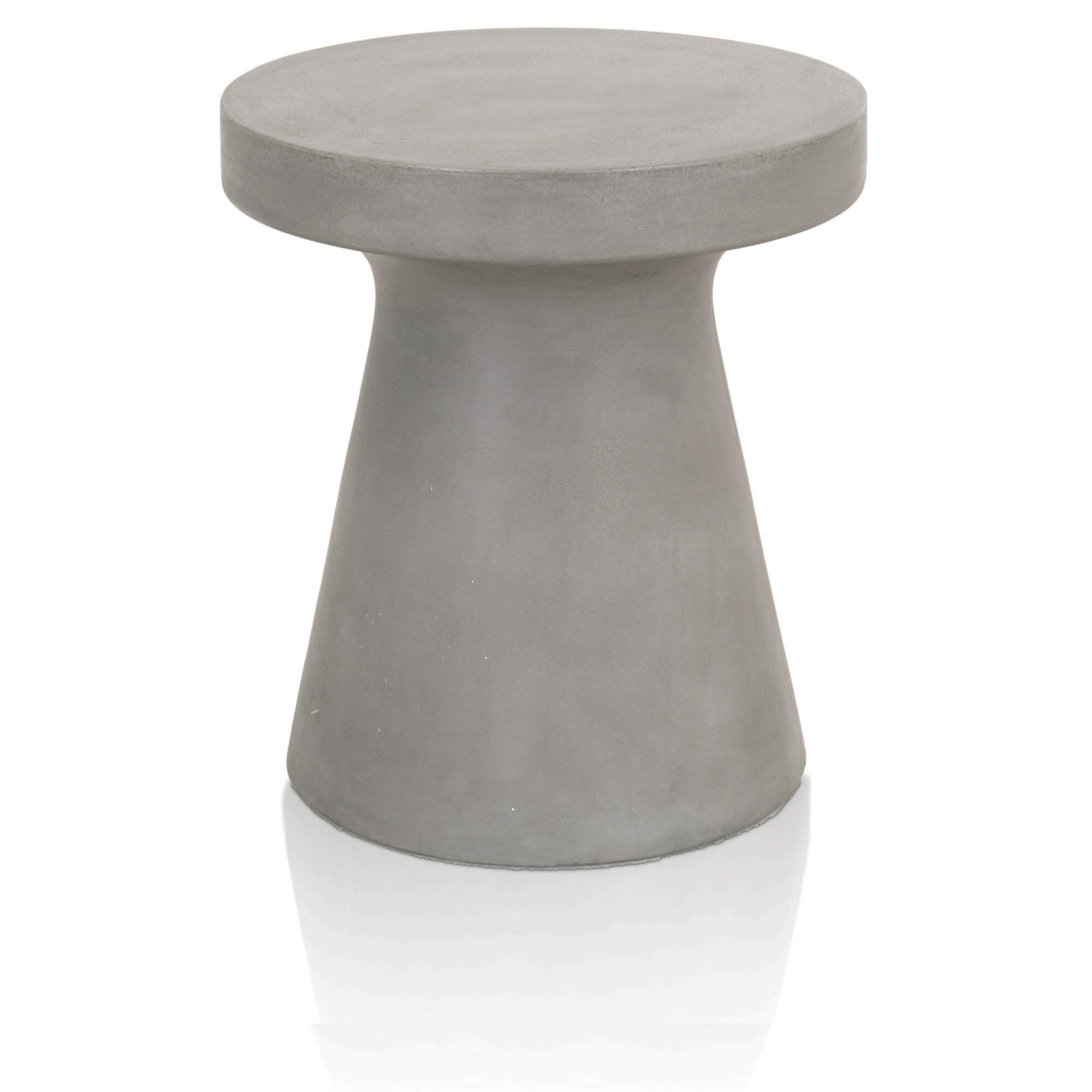 Tack Concrete Accent Table
