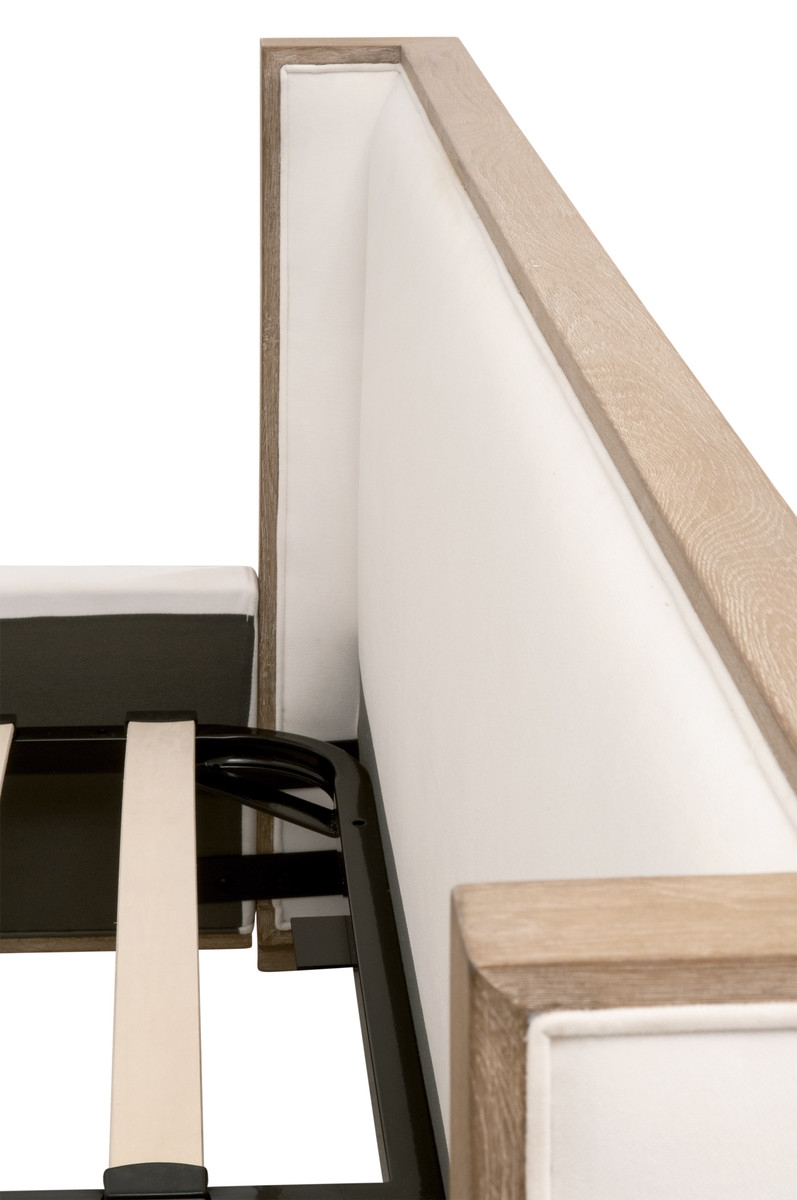 Tailor Shelter Fabric/Wood Panel Bed