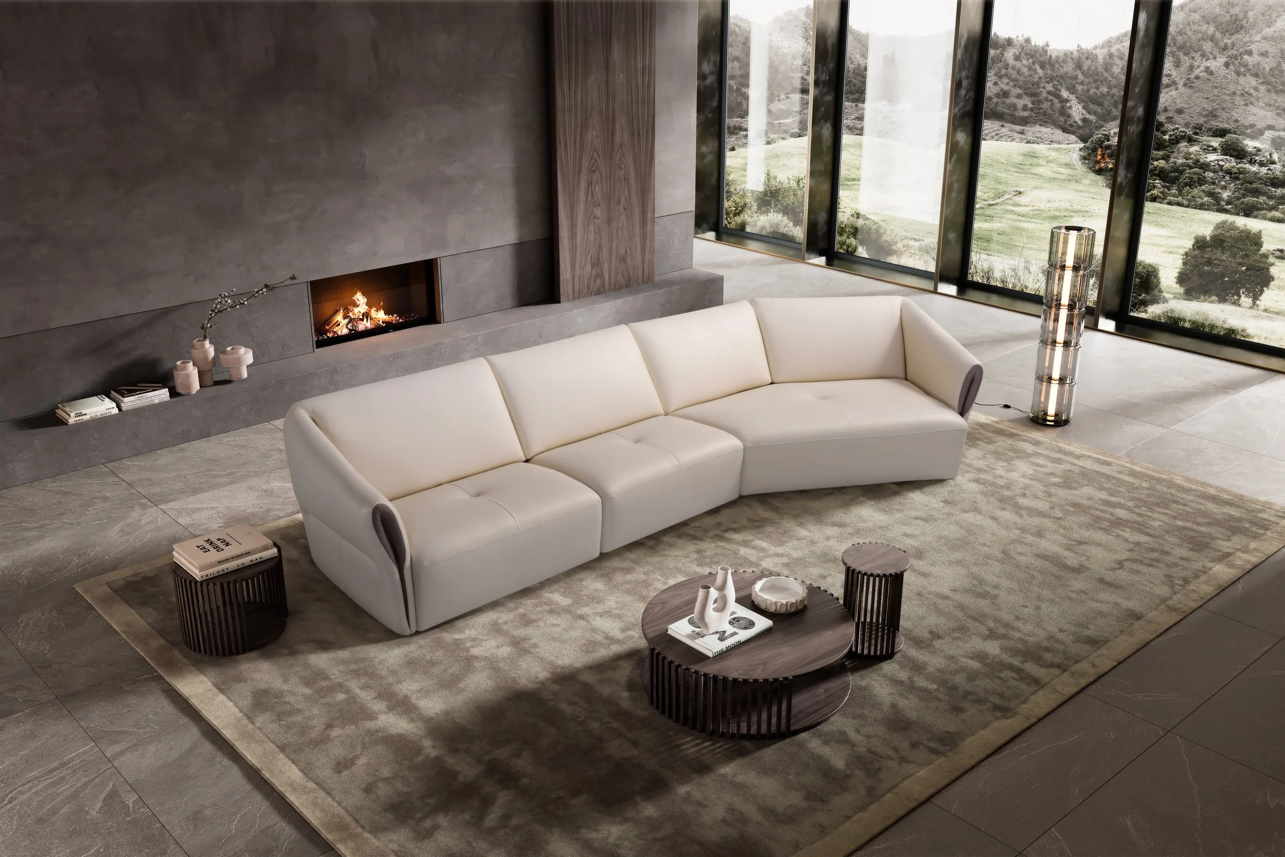 Talento Modular Leather Sofa