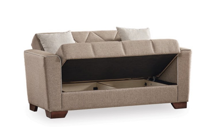 Talya Polyester Convertible Living Room Set