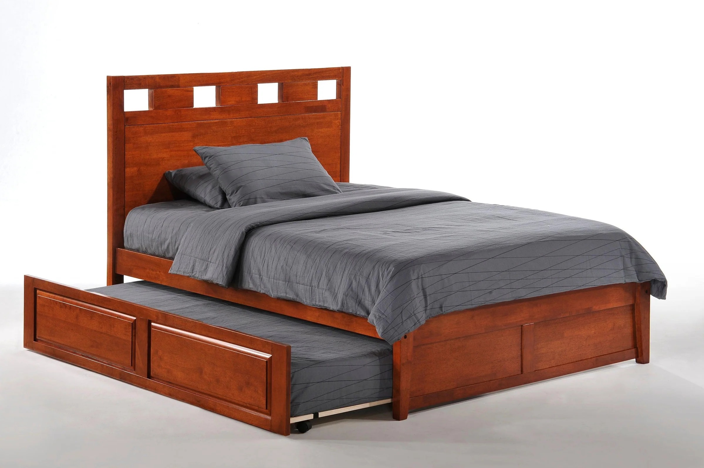 Spices Tamarind Wood K-Series High/Low Platform Bed