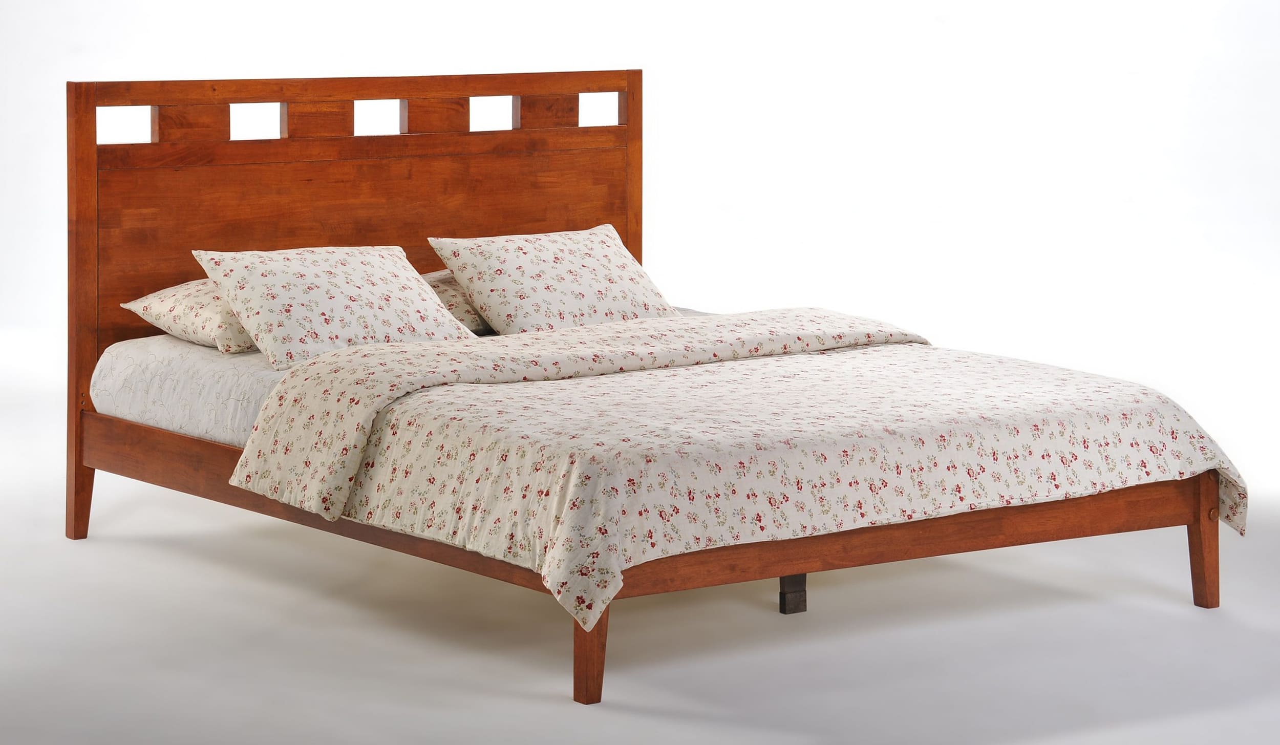 Spices Tamarind Wood K-Series High/Low Platform Bed
