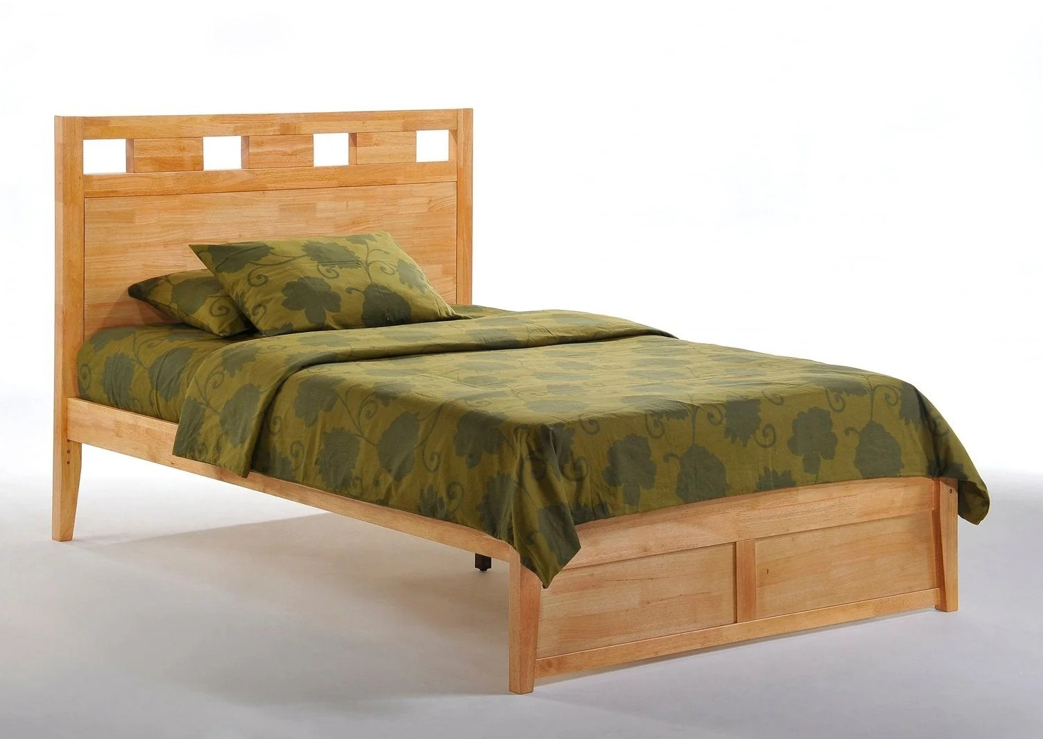 Spices Tamarind Wood K-Series High/Low Platform Bed, King Size