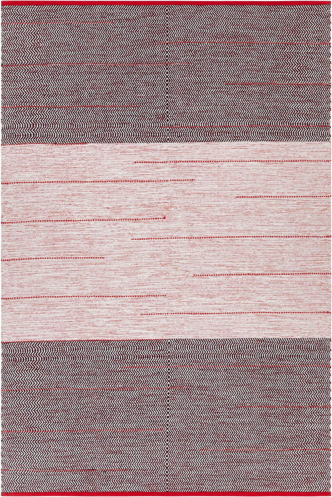 Tanya Cotton Rectangular Handmade Rug, Composition 3