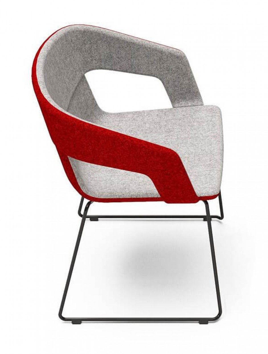 TWIST&SIT Armchair, Wire Base