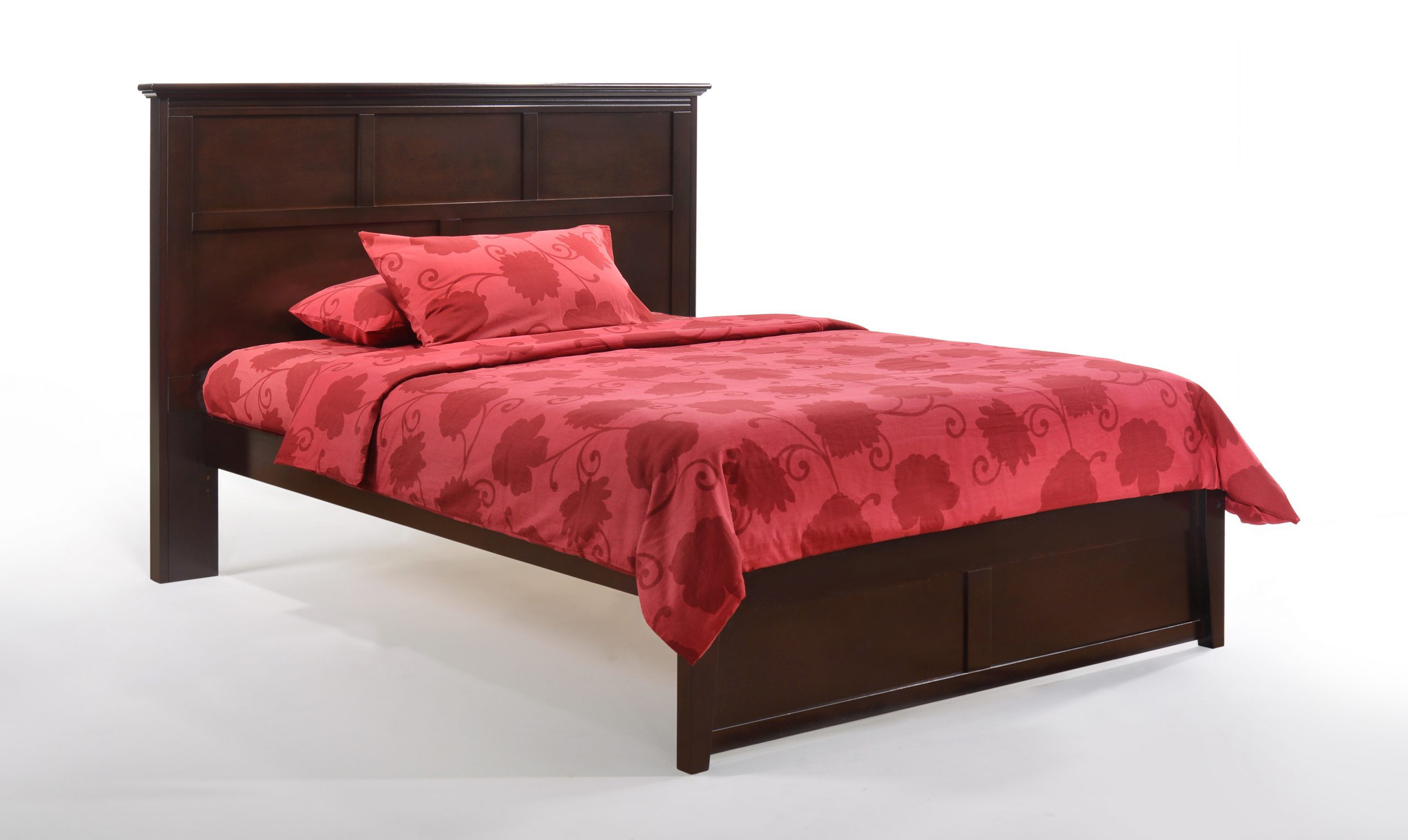 Spices Tarragon Wood K-Series High/Low Platform Bed, King Size