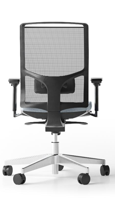 Diva Task Chair w/Fully Adjustable Lumbar Support & Seat Depth w/Synchro Mechanism