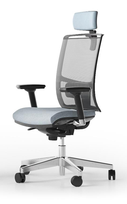 Diva Task Chair w/Fully Adjustable Lumbar Support & Seat Depth w/Synchro Mechanism
