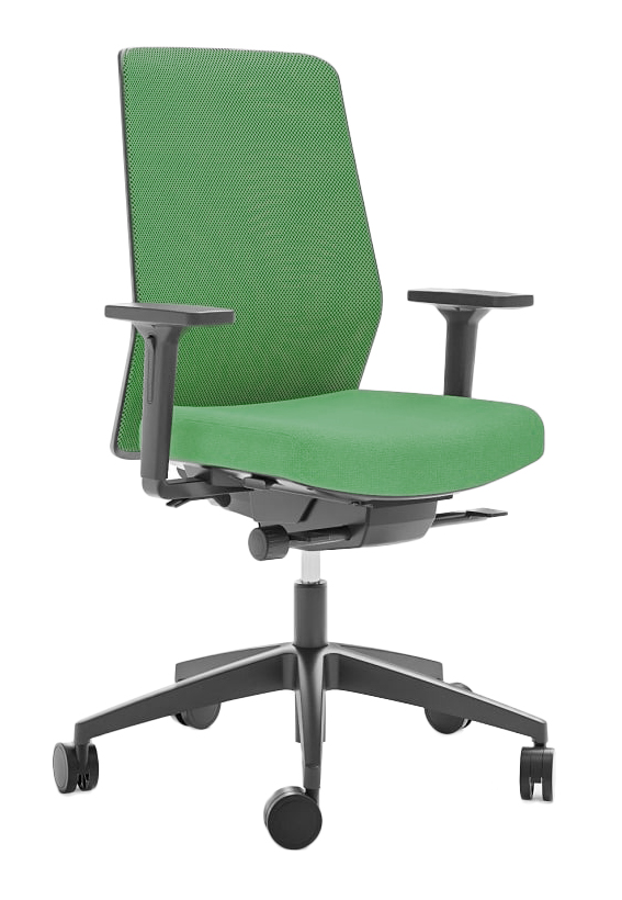 NARBUTAS Surf Office Armchair with Mesh Backrest