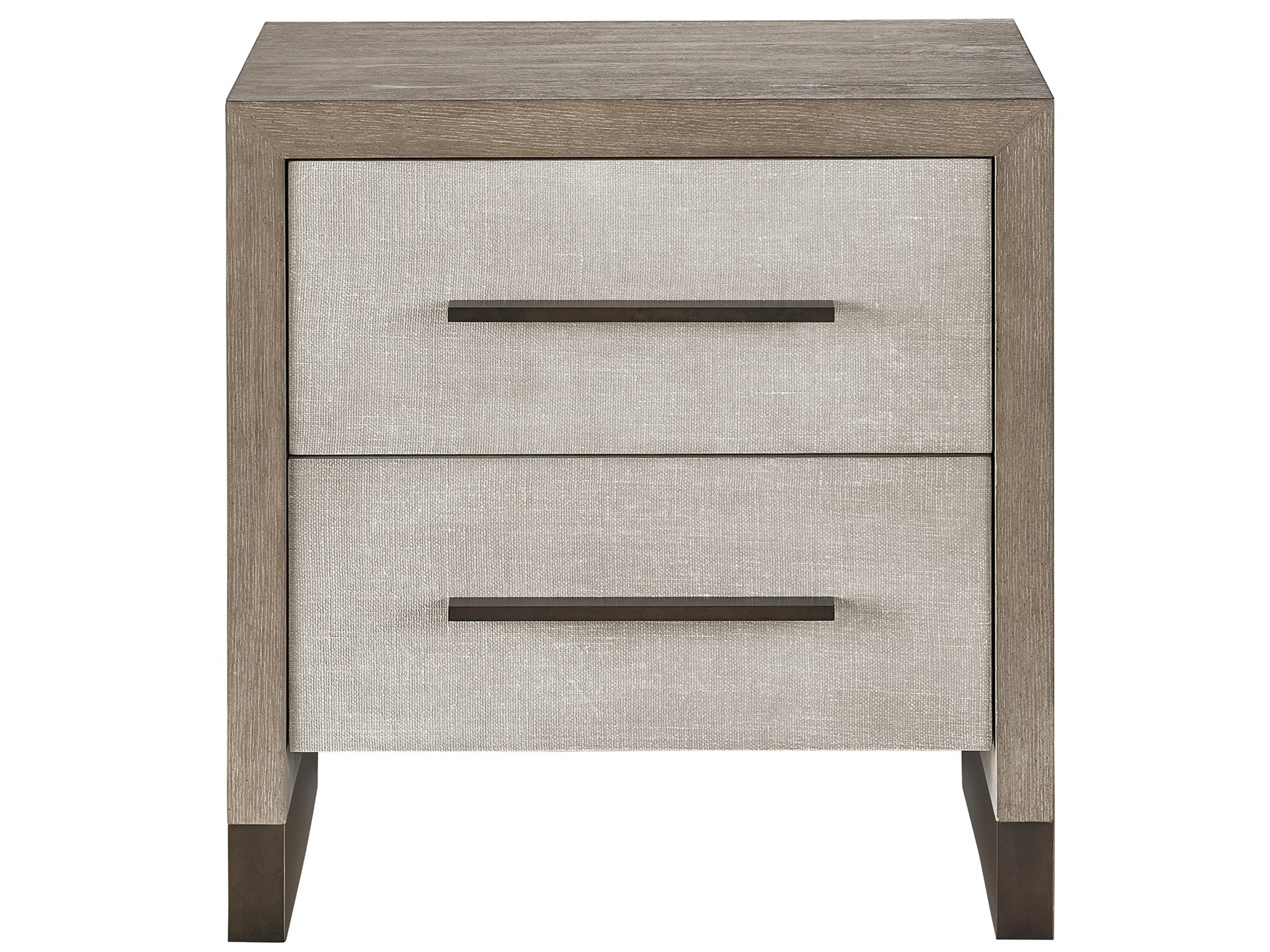 Wood Nightstand w/2 Drawers