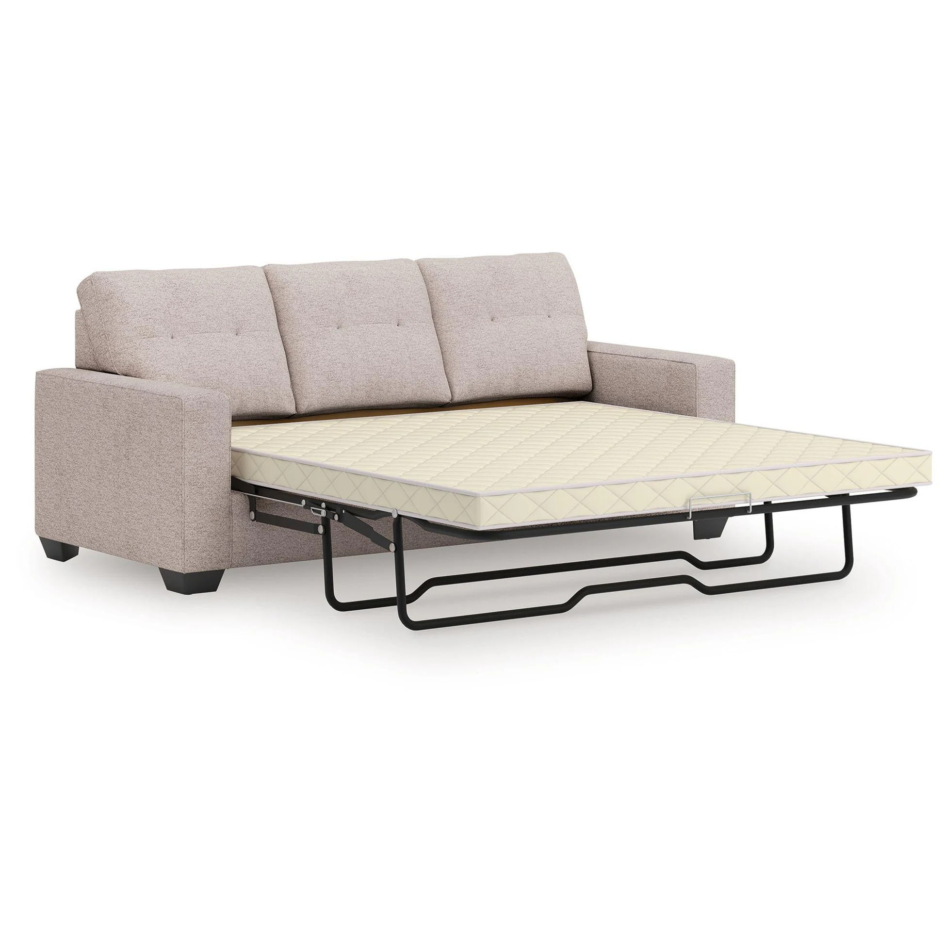 Larimer Transitional Sofa | Track Arm & Neutral Upholstery