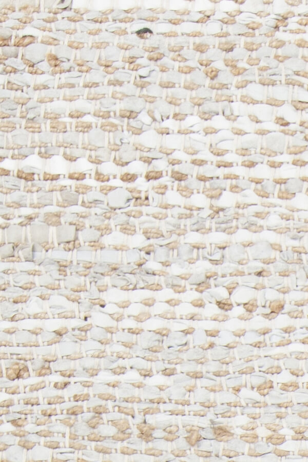 Tenola Jute/Leather/Cotton Rectangular Handmade Rug