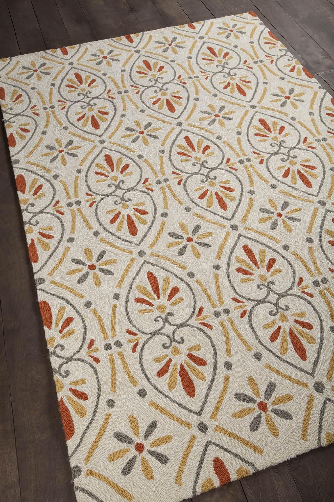 Terra Polypropylene Rectangular Handmade Rug, 5' x 7'6"