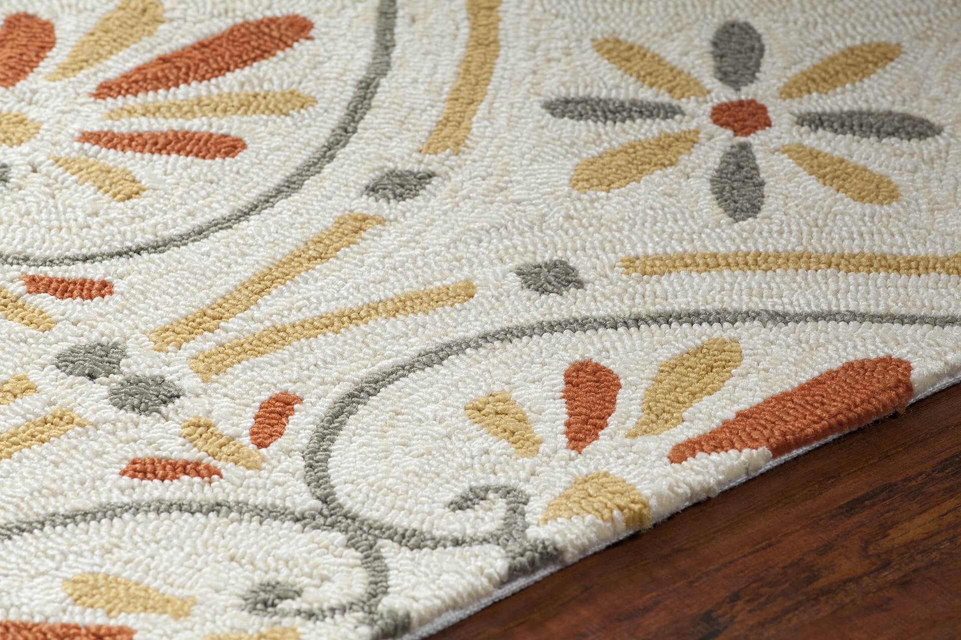 Terra Polypropylene Rectangular Handmade Rug, 5' x 7'6"