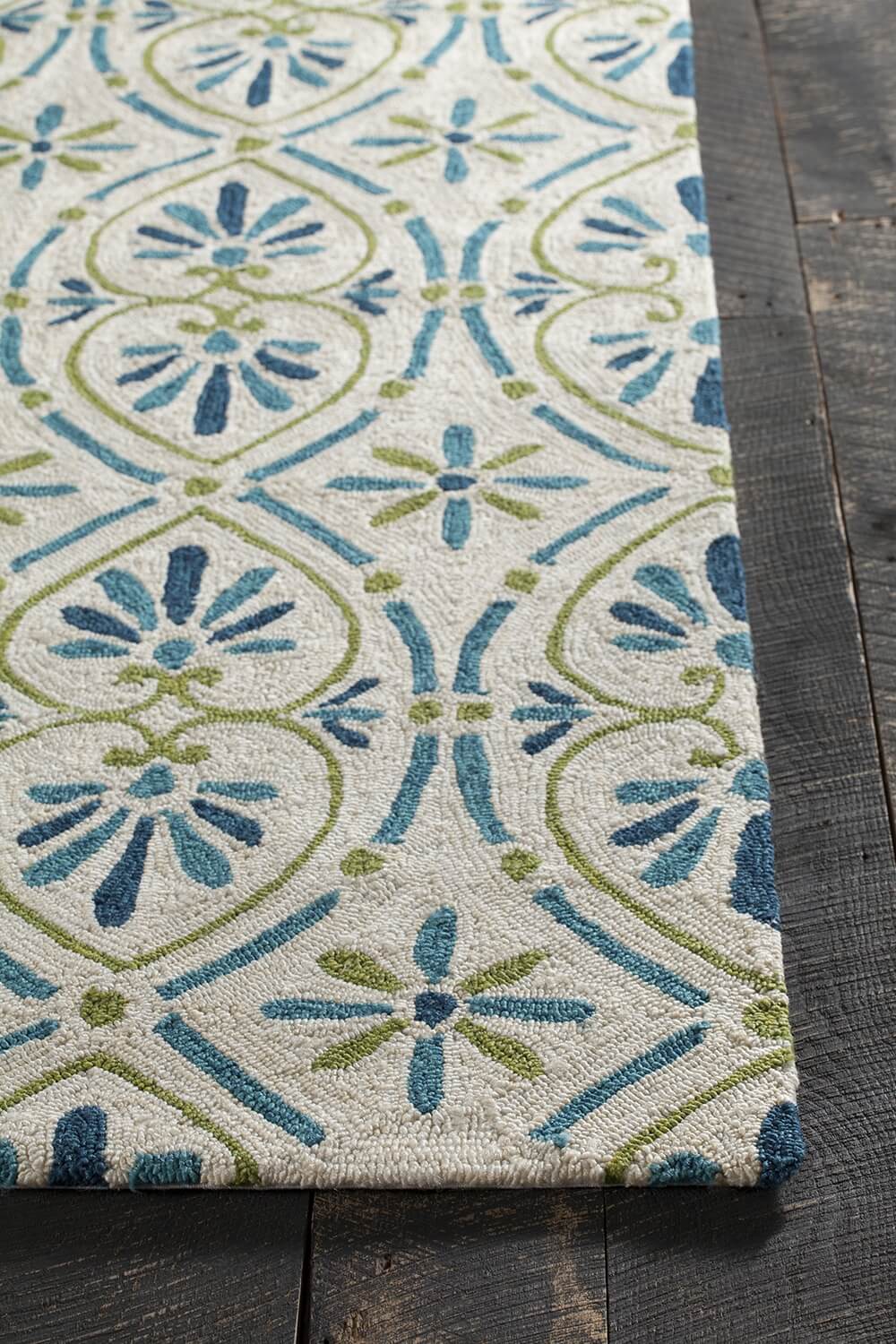 Terra Polypropylene Rectangular Handmade Rug, 5' x 7'6"