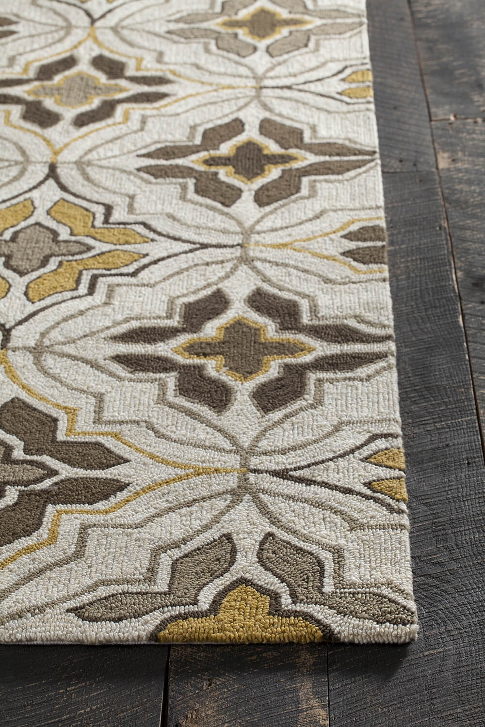 Terra Polypropylene Rectangular Handmade Rug, 5' x 7'6"