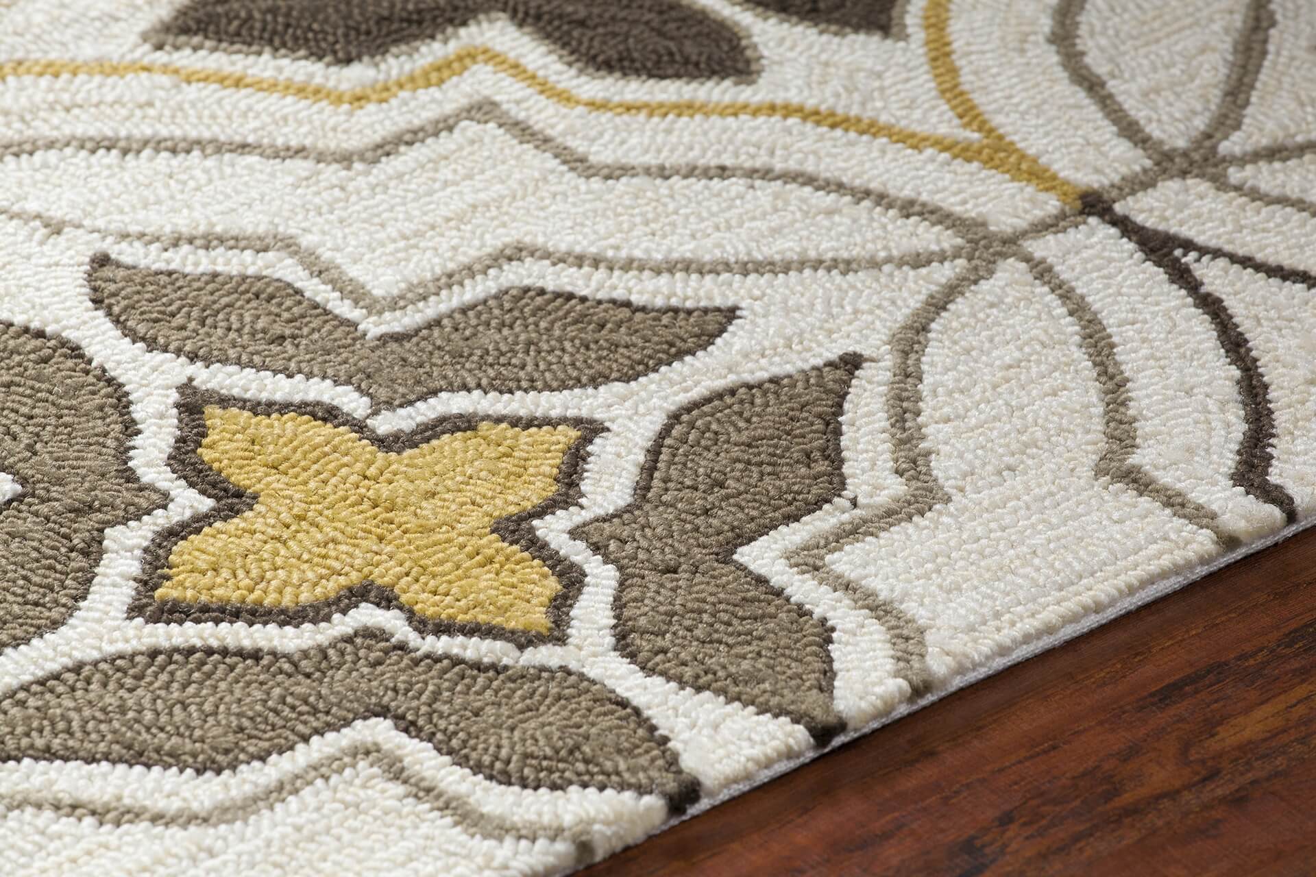 Terra Polypropylene Rectangular Handmade Rug, 5' x 7'6"