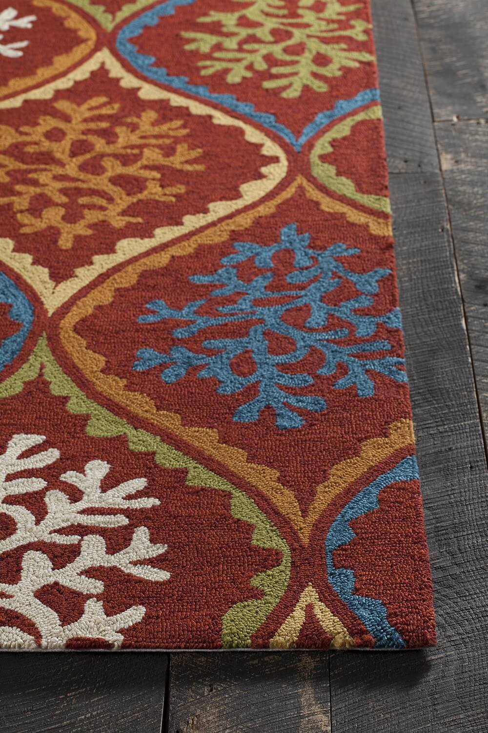 Terra Polypropylene Rectangular Handmade Rug, 5' x 7'6"