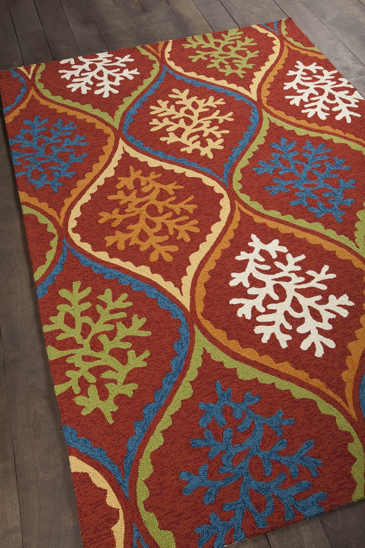 Terra Polypropylene Rectangular Handmade Rug, 7'9" x 10'6"