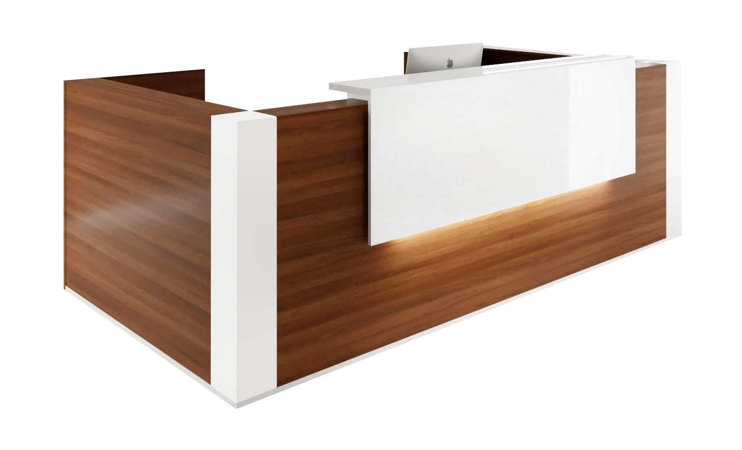 Tera 128" x 68" U Shape Reception Desk