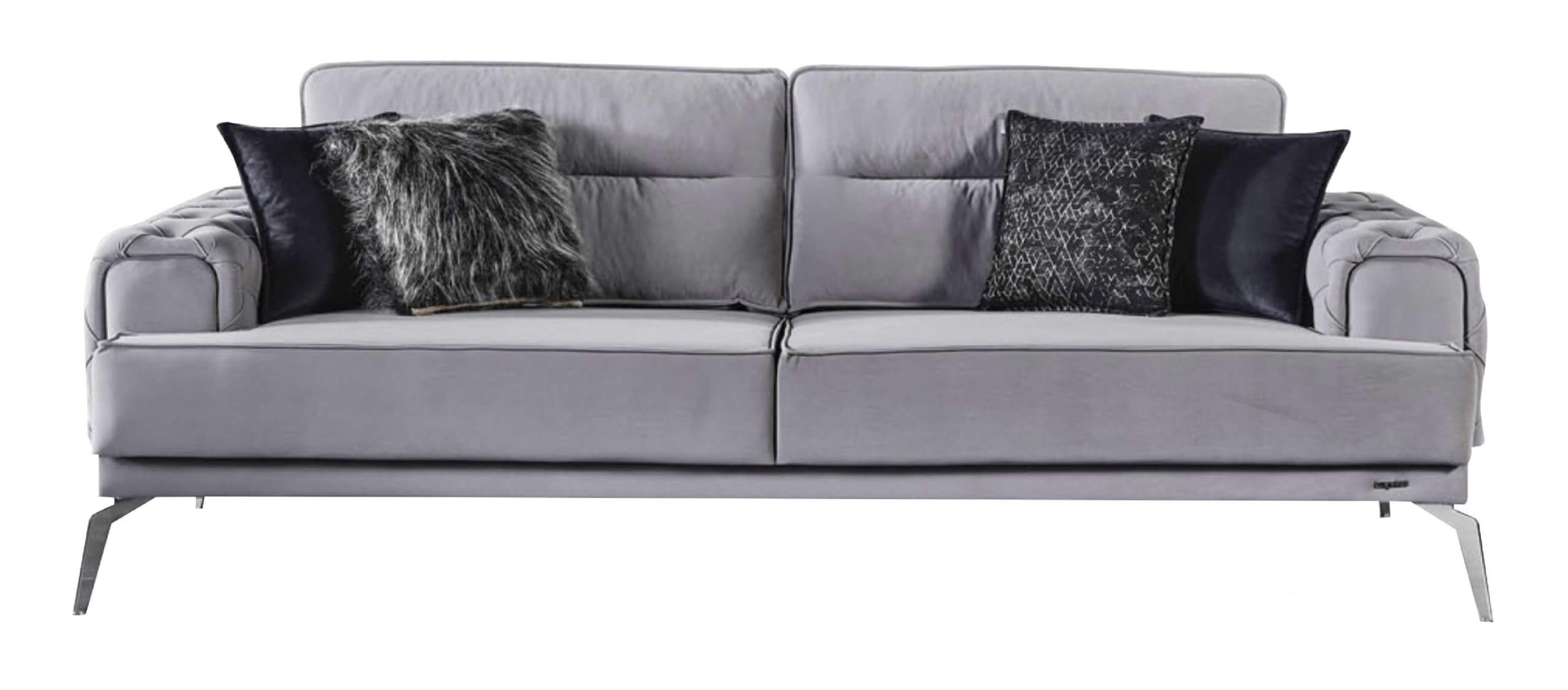 Tetra Velvet Living Room Set