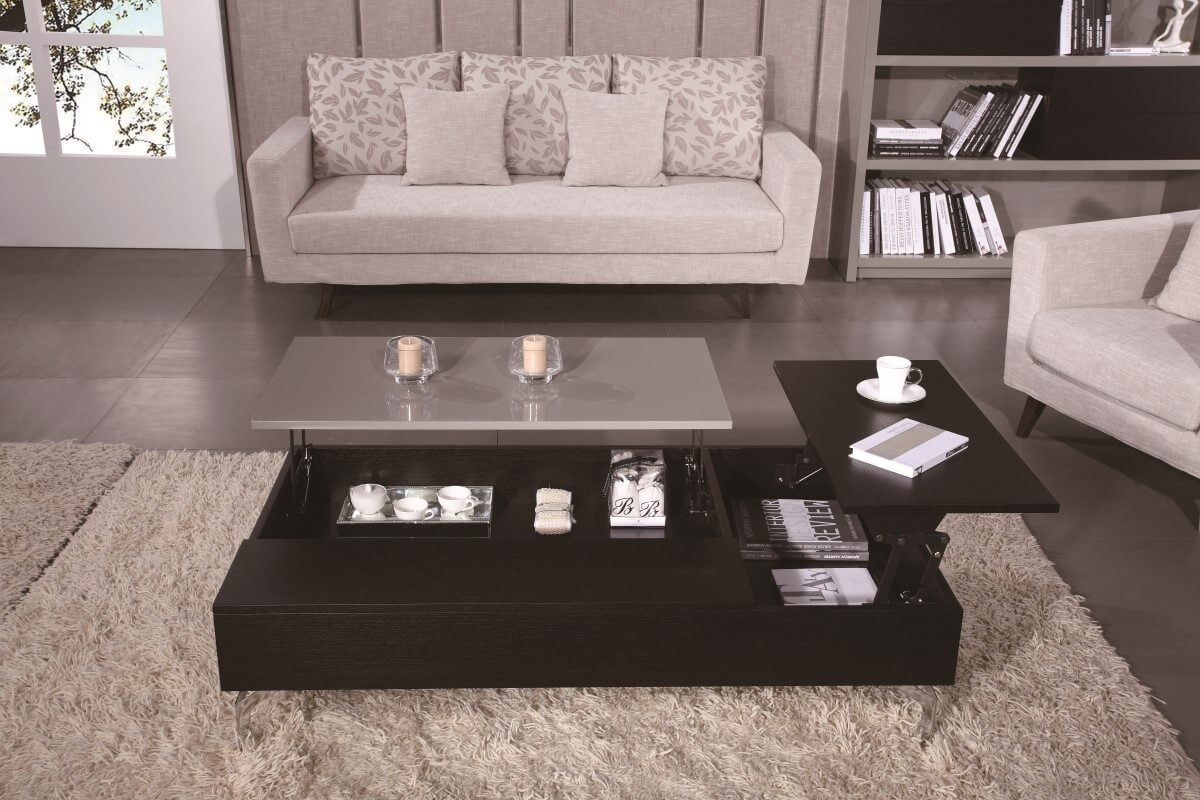 Tetris Veneer Storage Coffee Table