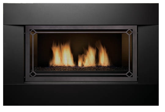 NEWCOMB 36" Natural Gas DELUXE Direct Vent Linear Fireplace