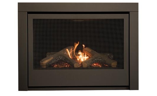 THOMPSON 36" Liquid Propane Direct Vent Linear Fireplace
