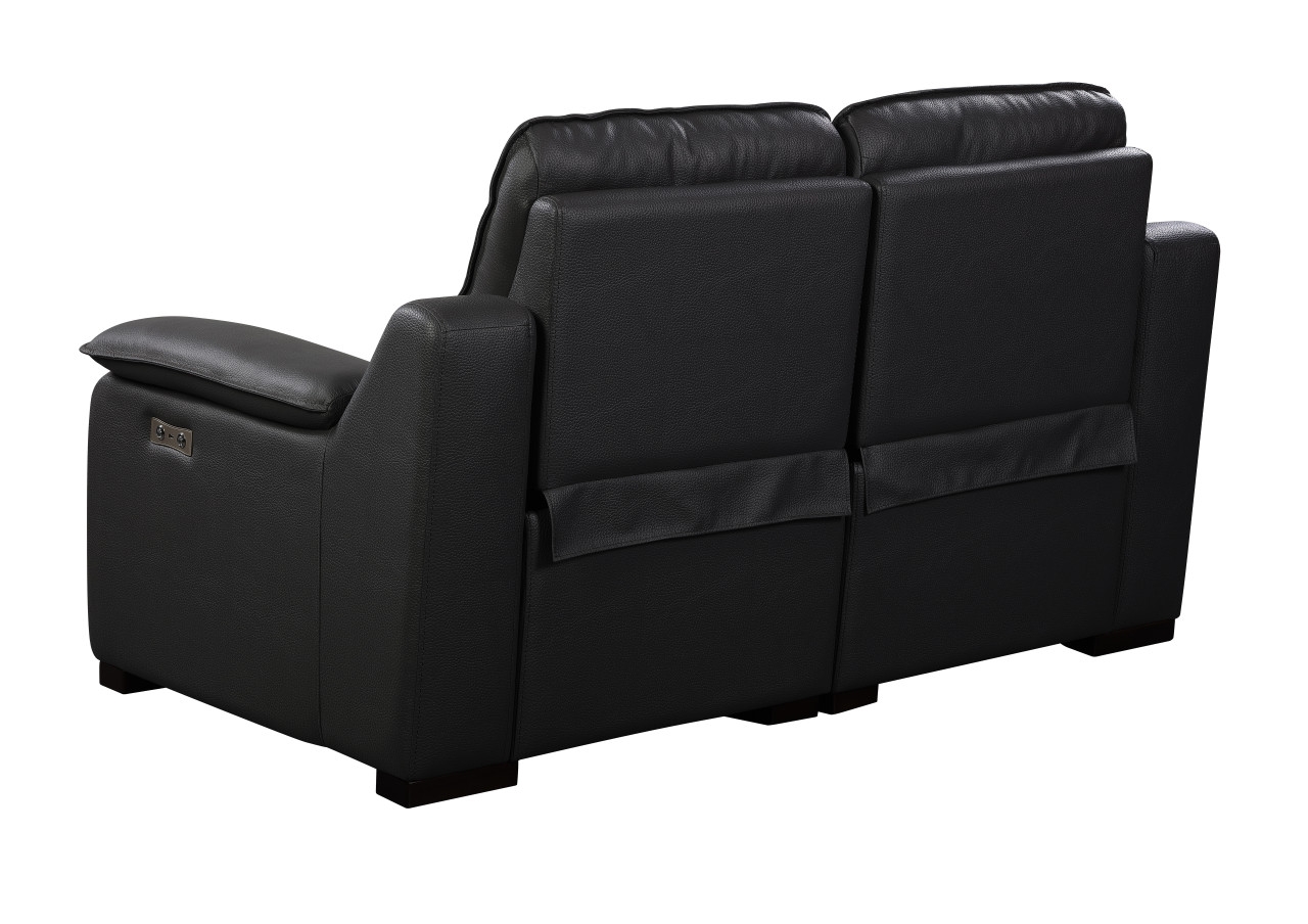 Thompson Leather Sofa w/2 Recliners