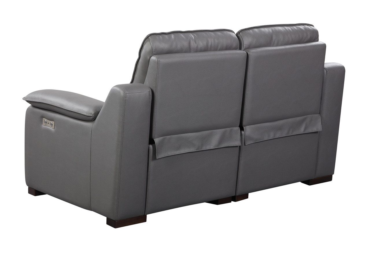 Thompson Leather Sofa w/2 Recliners