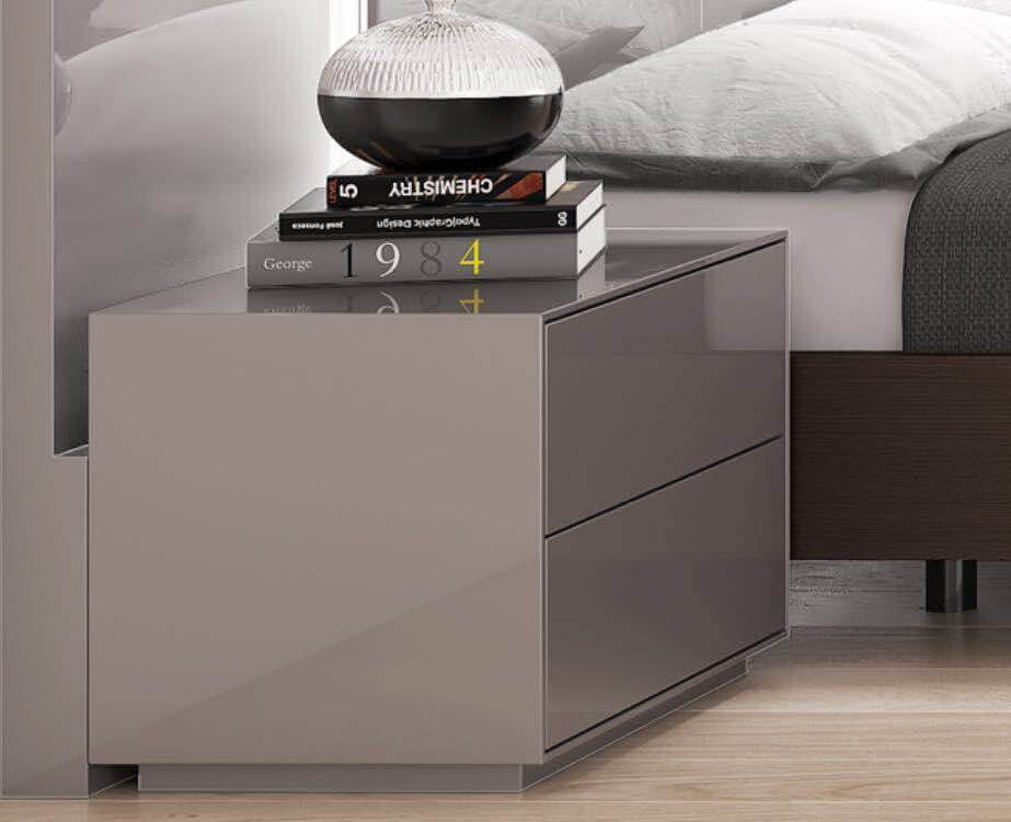 Maratea Modern Bedroom Set with Lighting