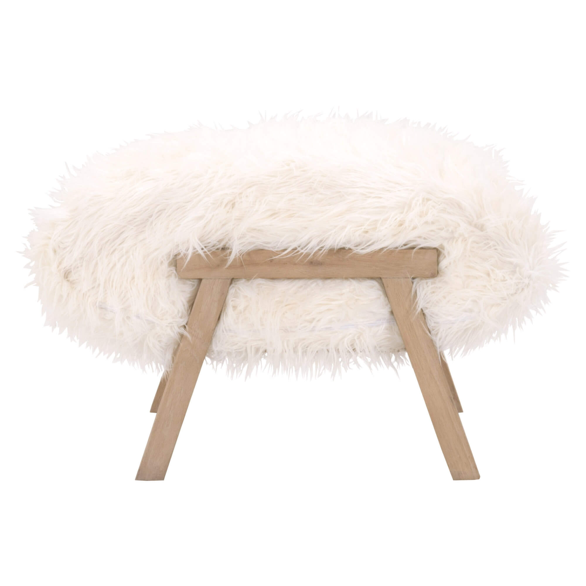 Tibet Fur Ottoman